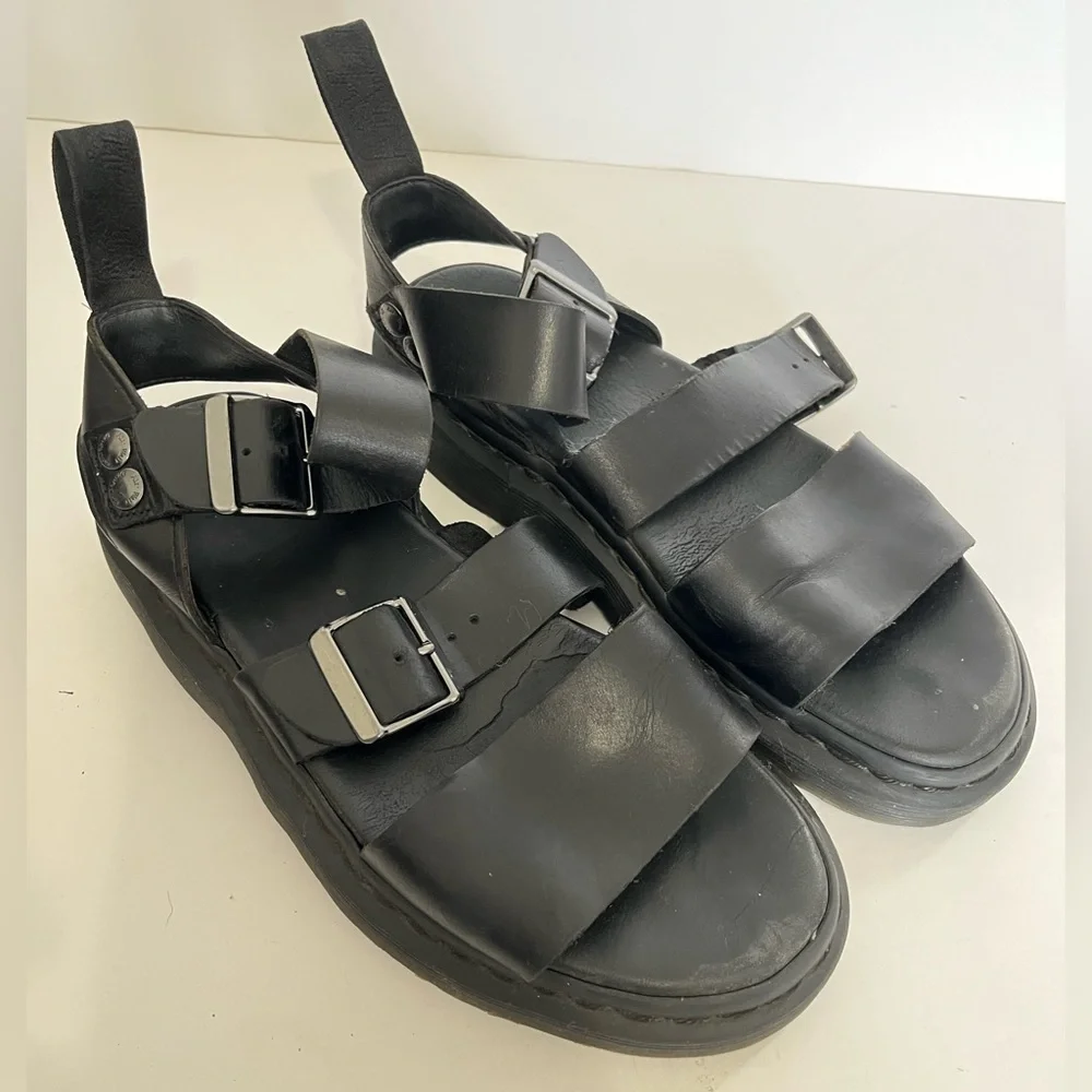 Dr Martens Gryphon Gladiator Sandals Mens Size 7 Brando Leather